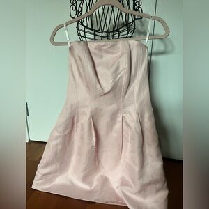 Ever New Blush Strapless Dress